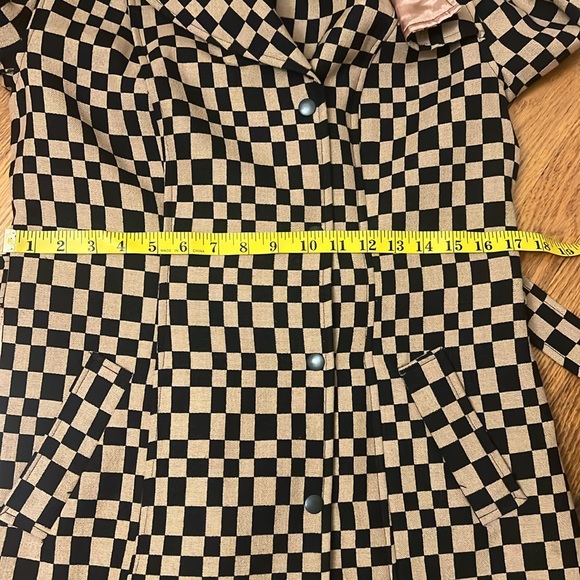 Bebe Wool Belted Trench Coat with Lining. - Picture 14 of 16